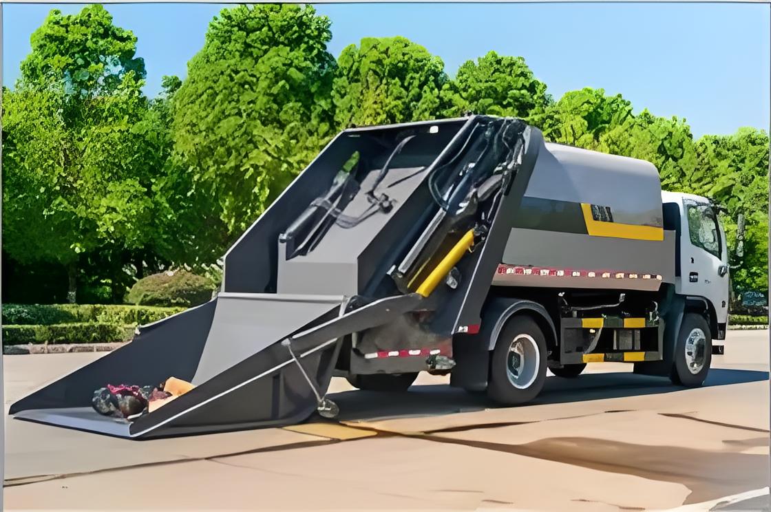 refuse truck suitable for partial garbage transfer in large and medium-sized cities