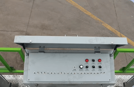 rear working platform