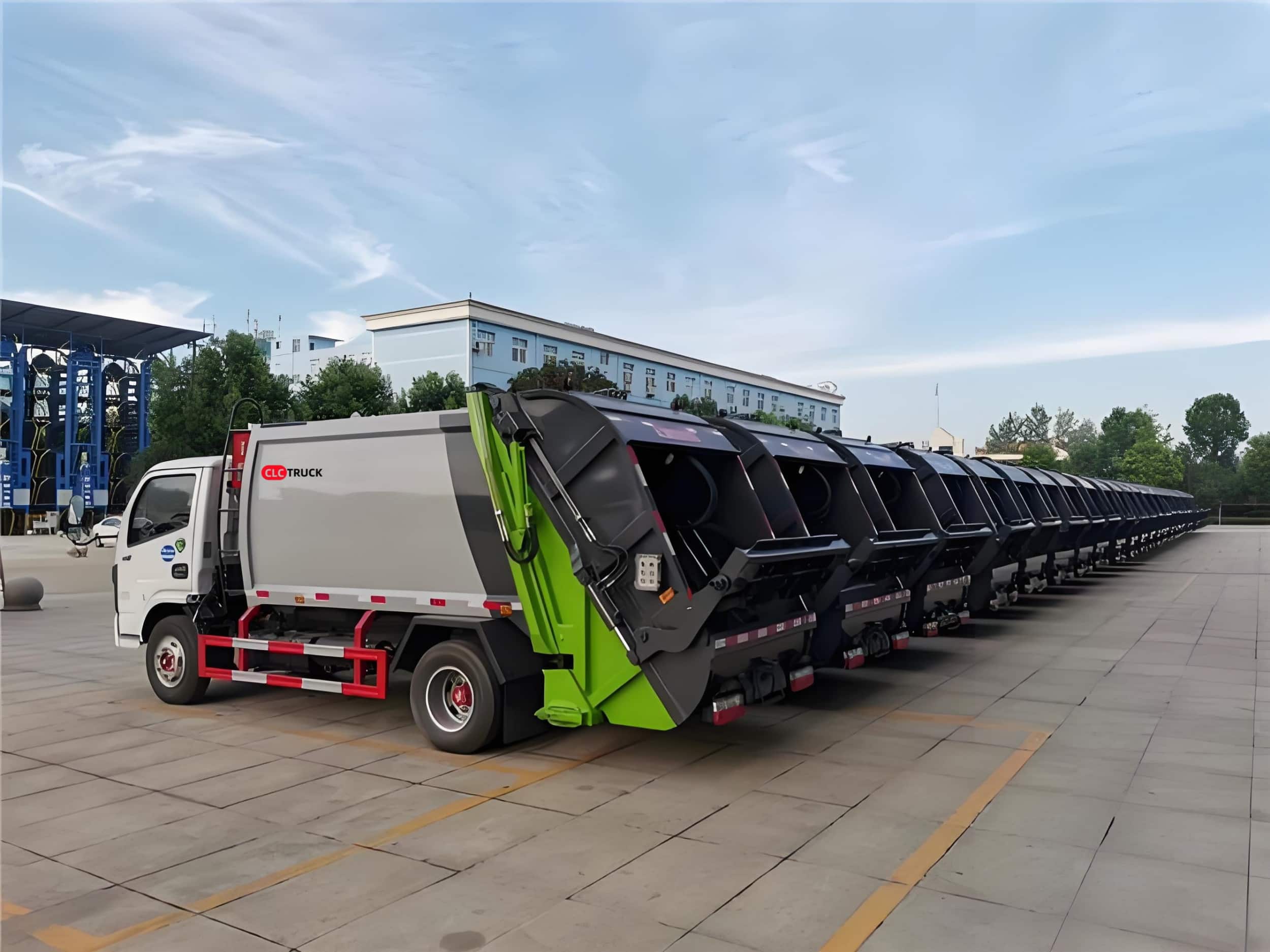 25 units refuse compactor truck delivering to Kazakhstan in March,2025