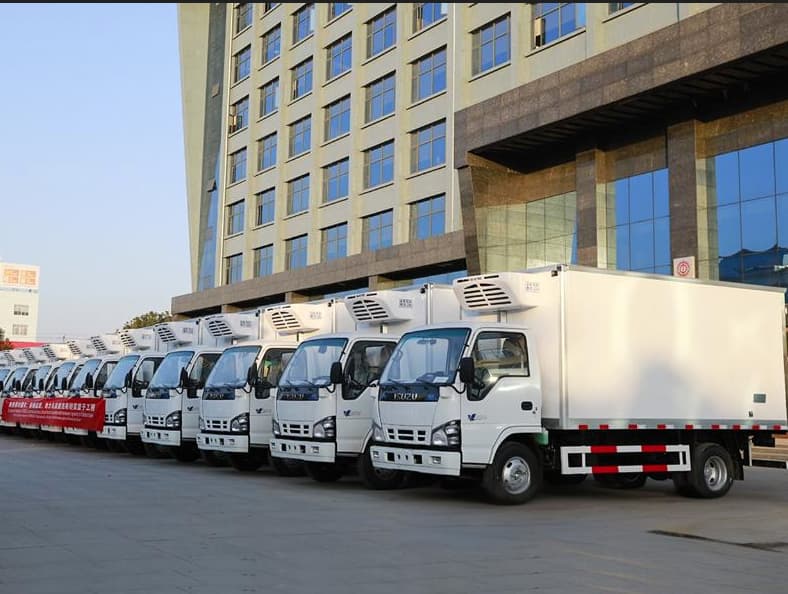 refrigerated truck