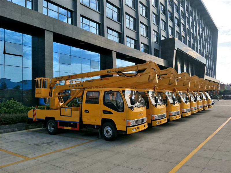aerial working platform truck