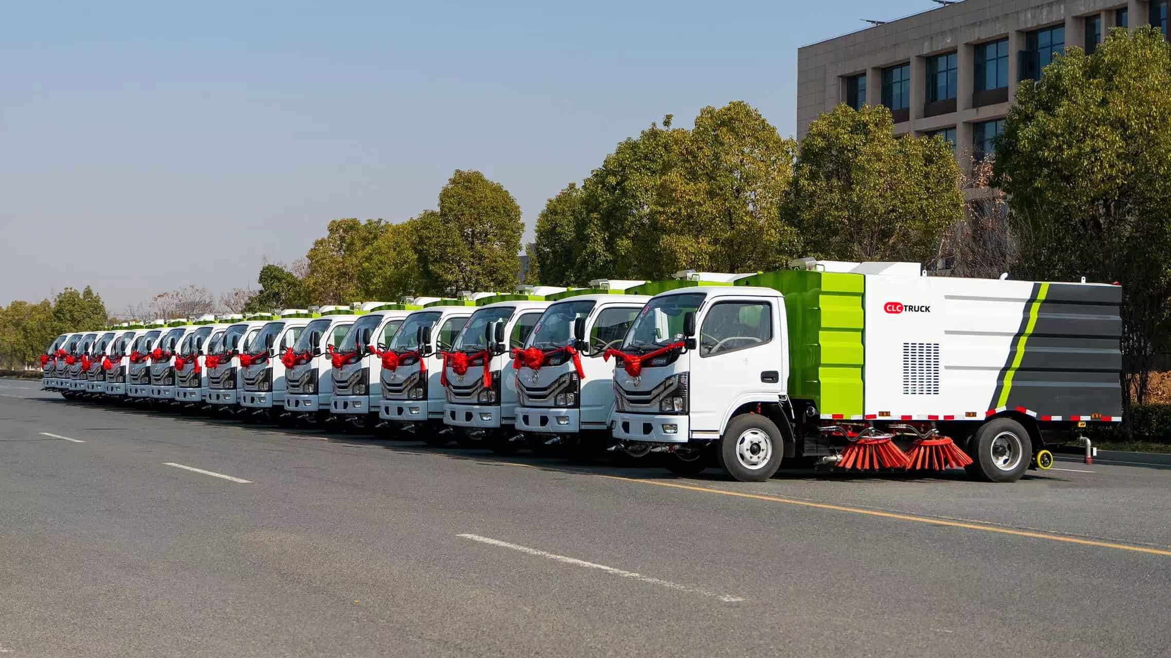 16 Units Sweeper Truck delivering to UAE on May 8,2025