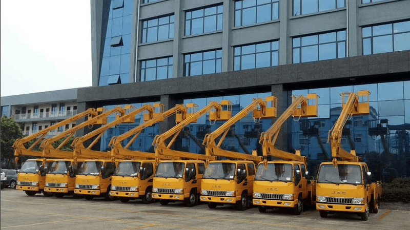 16M JAC Aerial Working Platform Truck 8 Unit Delivering in May 12,2025