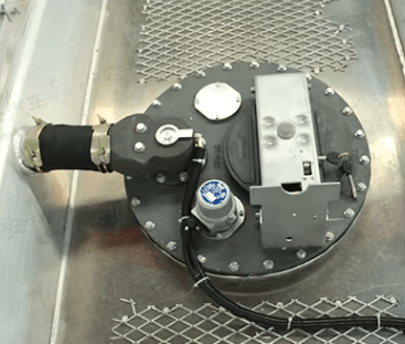 Anti overflow probe rod