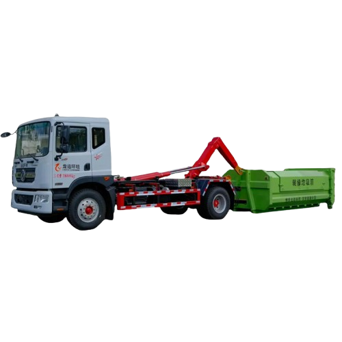 Dongfeng 4x2 10ton Hook Lift Garbage Truck
