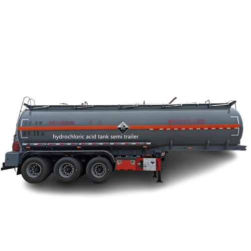 28m³Hydrochloric Acid Chemical Tank Semi-trailer