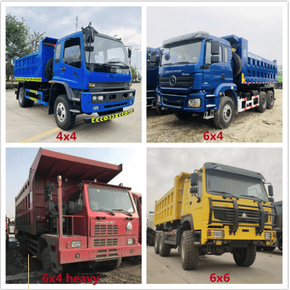 420 HP Loading Capacity 50Ton 8X4 Dongfeng Tipper Truck