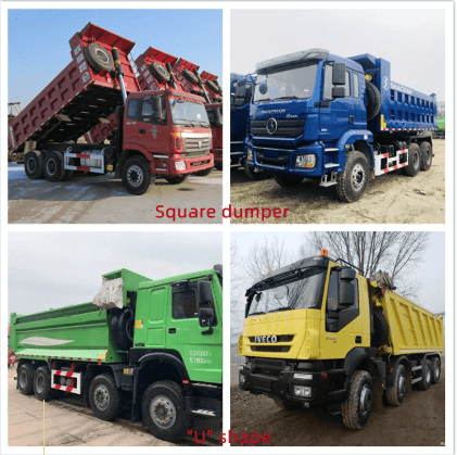 420 HP Loading Capacity 50Ton 8X4 Dongfeng Tipper Truck