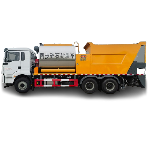 Shacman 7m³Alsphalt Tank and 12m³Stone Tank Alsphalt Synchronous Chip Seal Truck