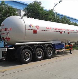 ASME 58m³Propane LPG Tank Semi-trailer